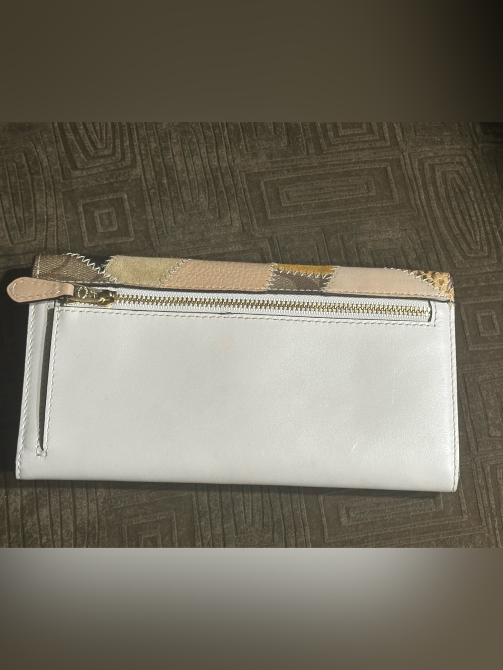 Rare! COACH Hayden Patchwork Continental Wallet - Picture 4 of 9